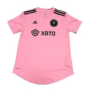 Adidas Inter Miami CF Pink Jersey Medium MLS Soccer XBTO Messi Era Futbol Shirt